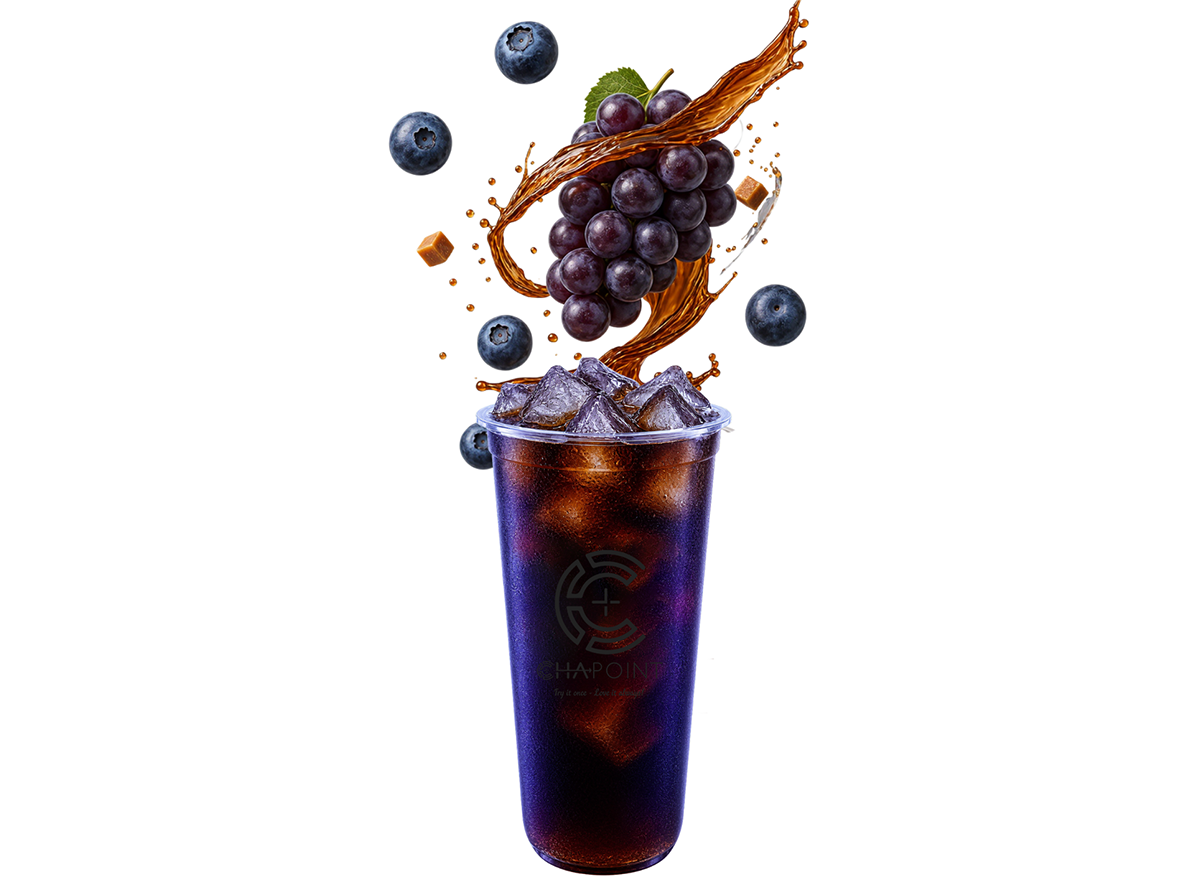 Blueberry With Grapes Twist