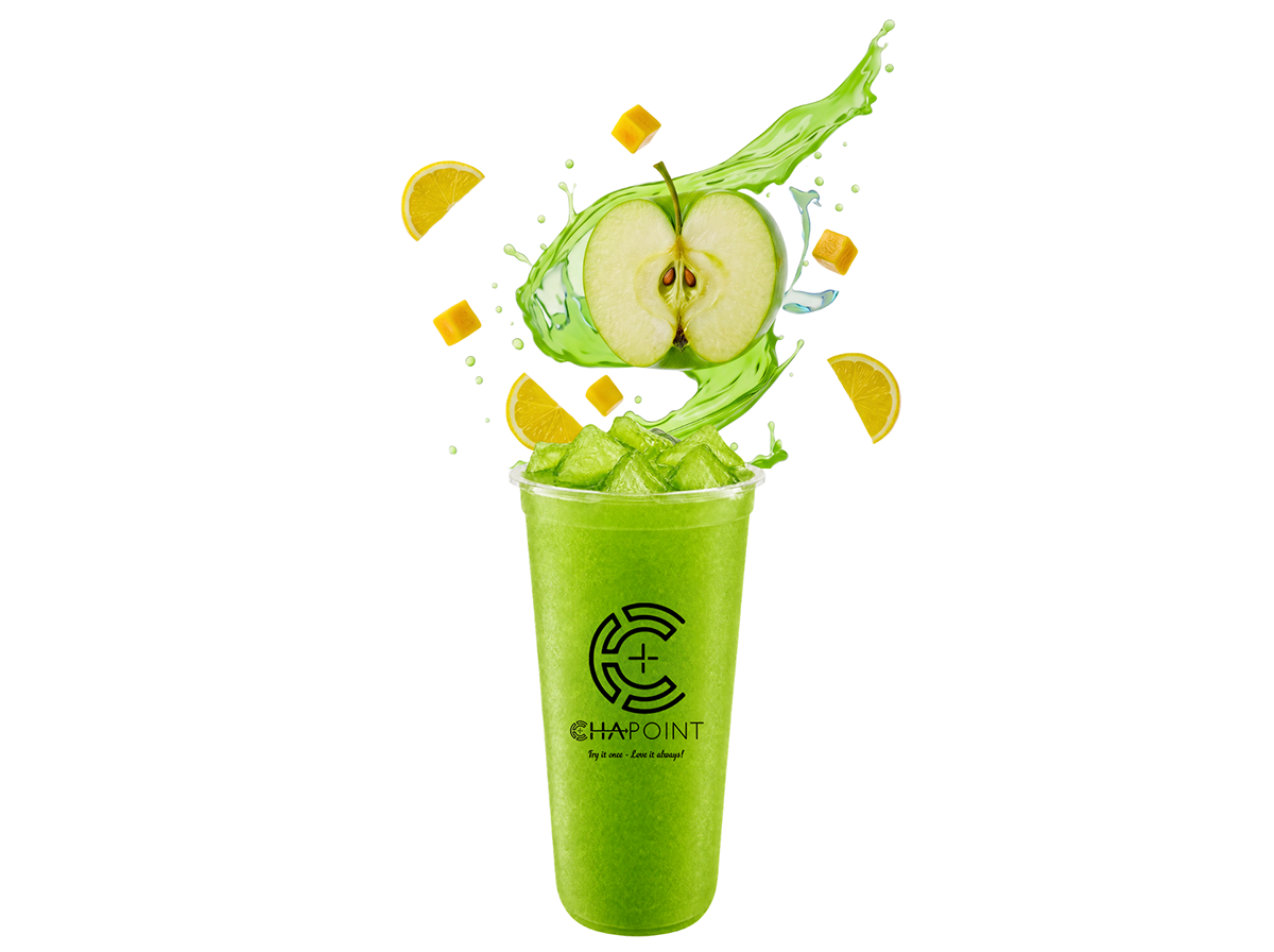 Green Apple With Lemon Twist